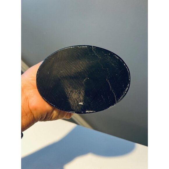 Forever Love – Black Marble Sculpture - 10” Tall - Picture 8 of 8